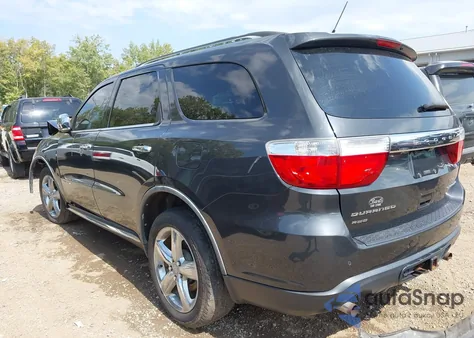 2011 Dodge Durango Citadel из США, поврежденный, VIN 1D4SE5GT7BC712324